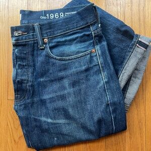 GAP 1969 Japanese Selvedge Jeans 32x32